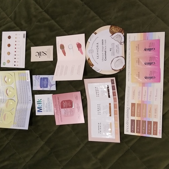 different brands Other - Bundle and save assorted skincare and make up samplers.